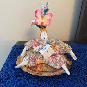 Poupee Millet Flower and Bird Whimsical Doll